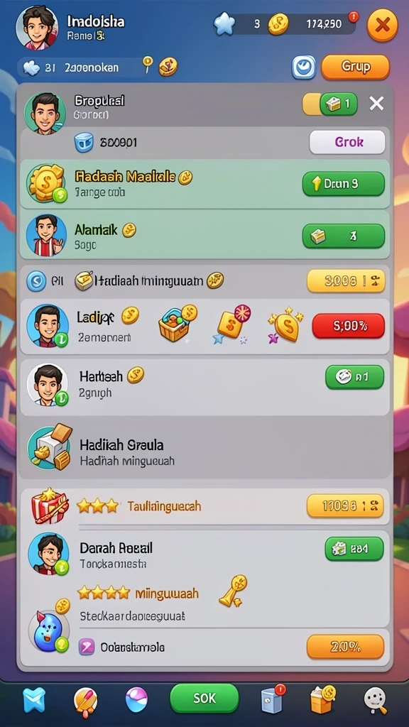 Screenshot qqstar nomor 3